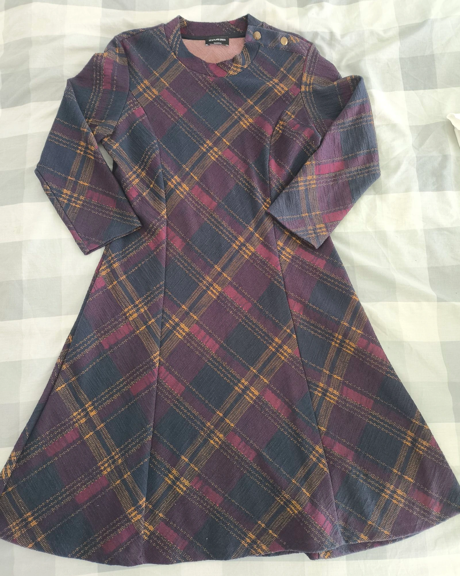 Vestido de cuadros 